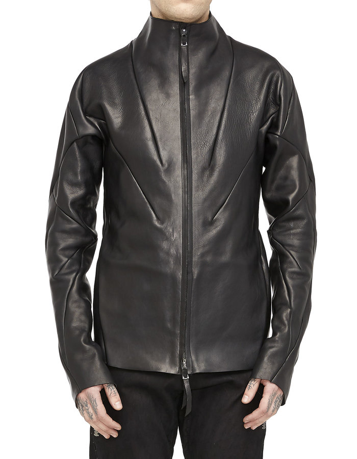 LEON EMANUEL BLANCK FORCED AVIATOR JACKET - 1.4MM GUIDI HORSE