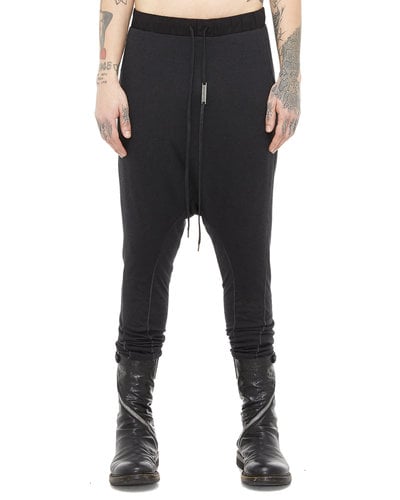 Mens SANDRO black Stretch Jersey Trousers | Harrods UK