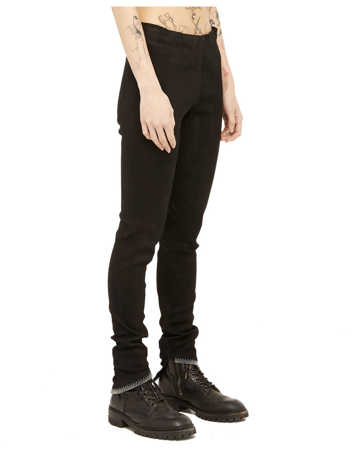 ISAAC SELLAM EXPERIENCE MIJAUREE STRETCH LEATHER LEGGINGS