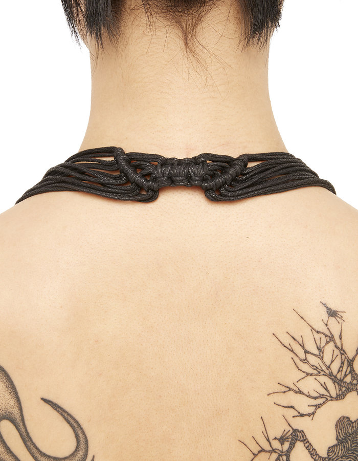 OROPENDOLA AUREO BRAIDED NECKLACE