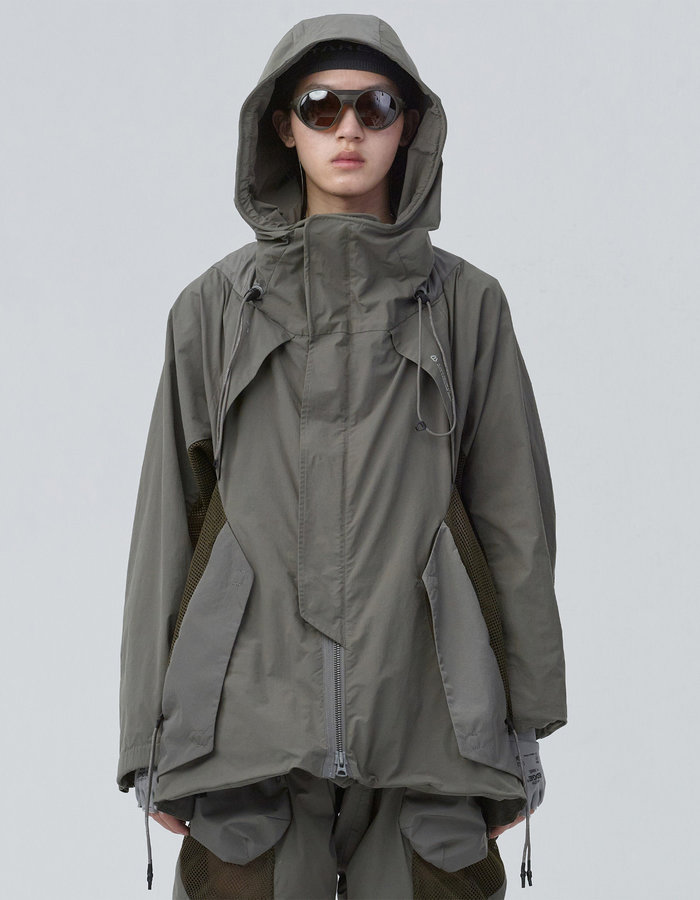 HAMCUS EDGEOLOGIST / PANEL LD COMMUTE PARKA - AGAVE GREEN