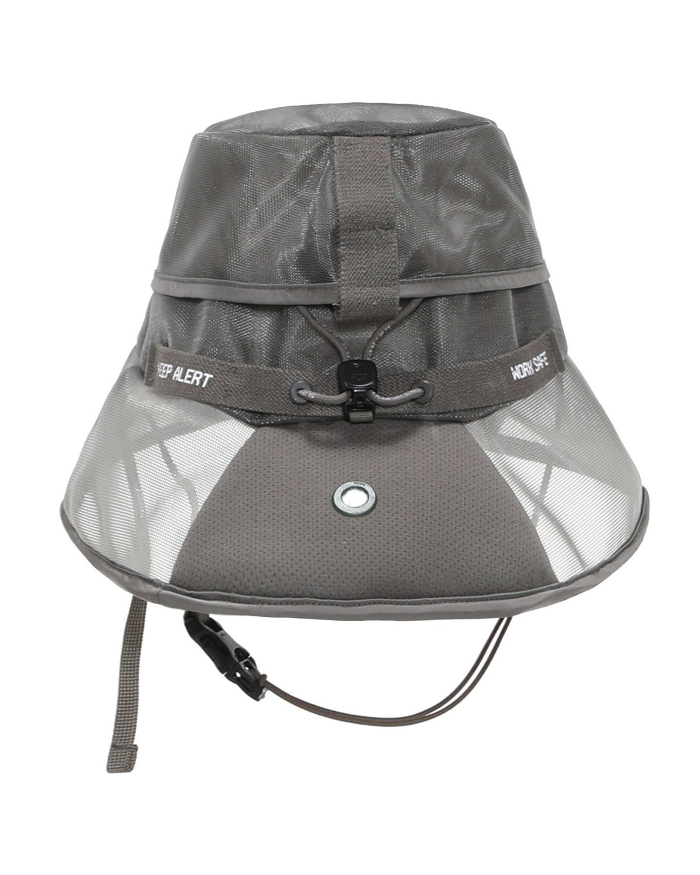 Mesh Geo Bucket Hat - M+ - Silver By Hamcus | Shop Unaltd NYC