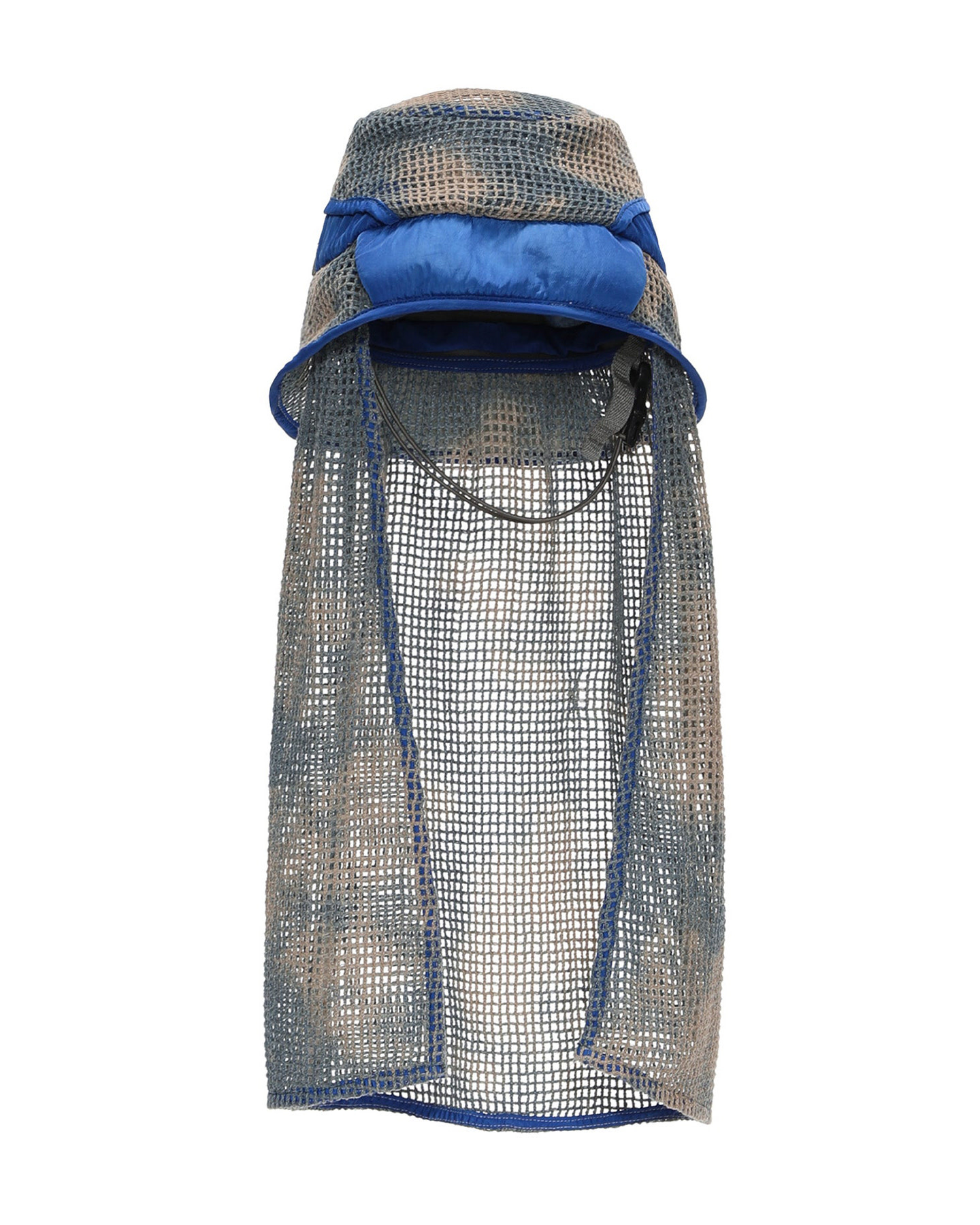 Mesh Panel Bucket Bag