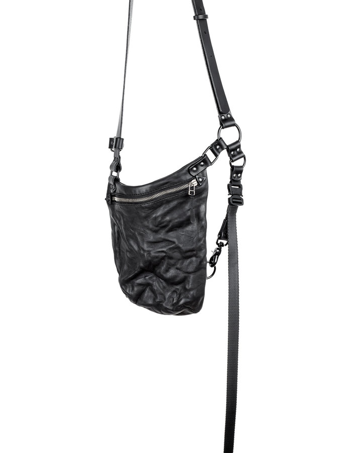 TEO + NG INES LEATHER SHOULDER BAG