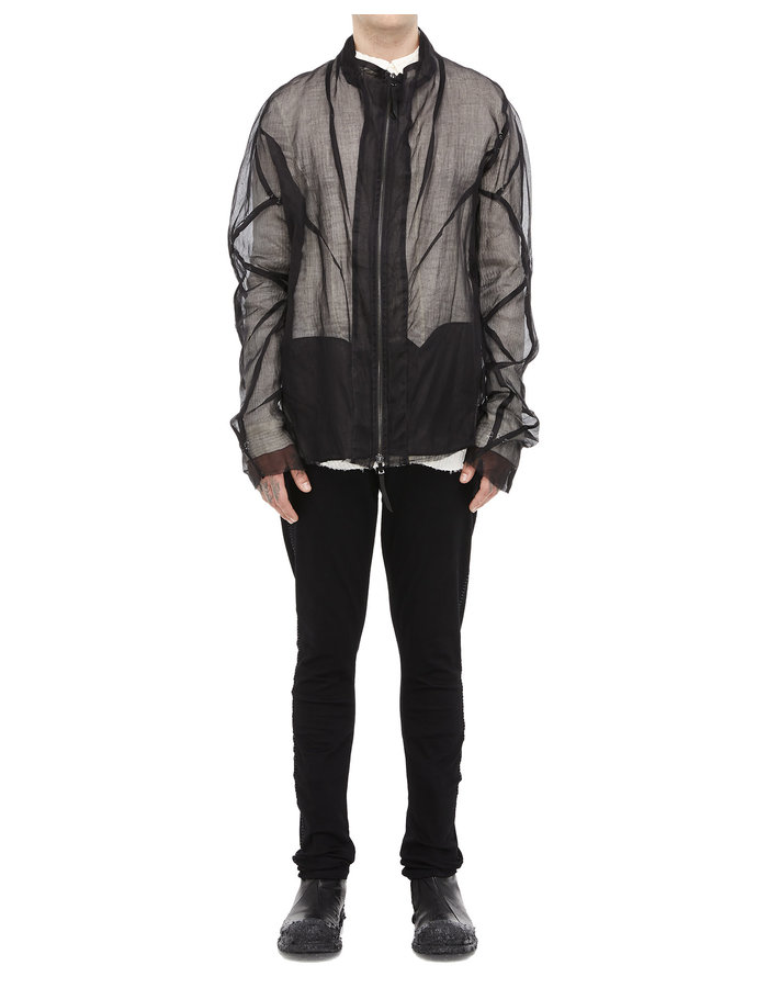 LEON EMANUEL BLANCK FORCED AVIATOR JACKET - SICO TRANSPARENT