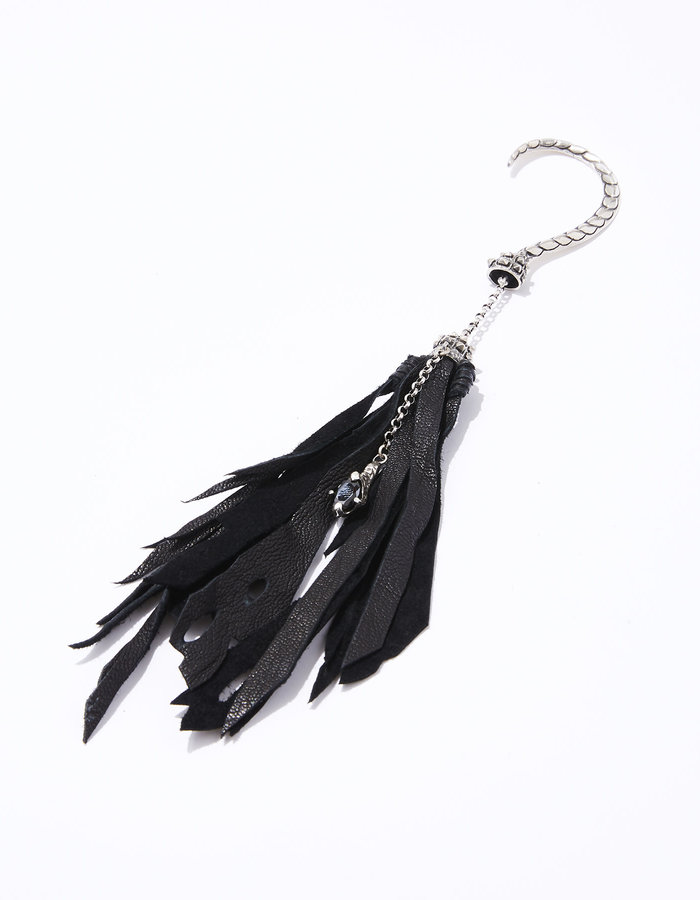 KD 2024 EARCLIP STONE FEATHER - LEFT EAR