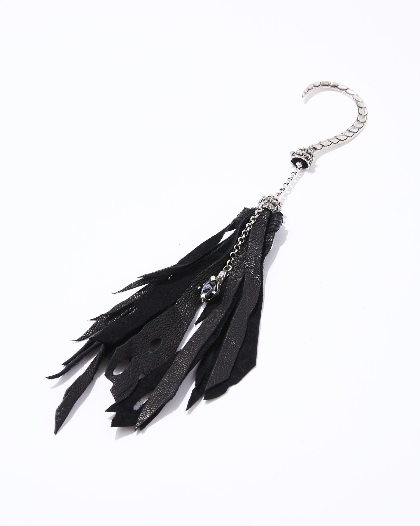 EARCLIP STONE FEATHER - LEFT EAR