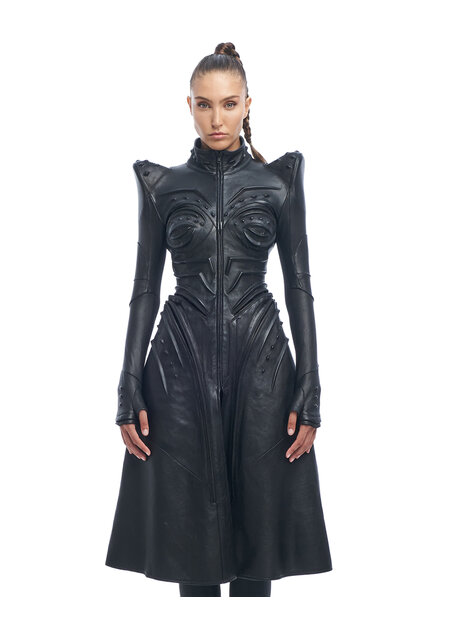 WOMEN'S SHARULA LONG COAT by GELAREH DESIGNS - Shop Untitled NYC