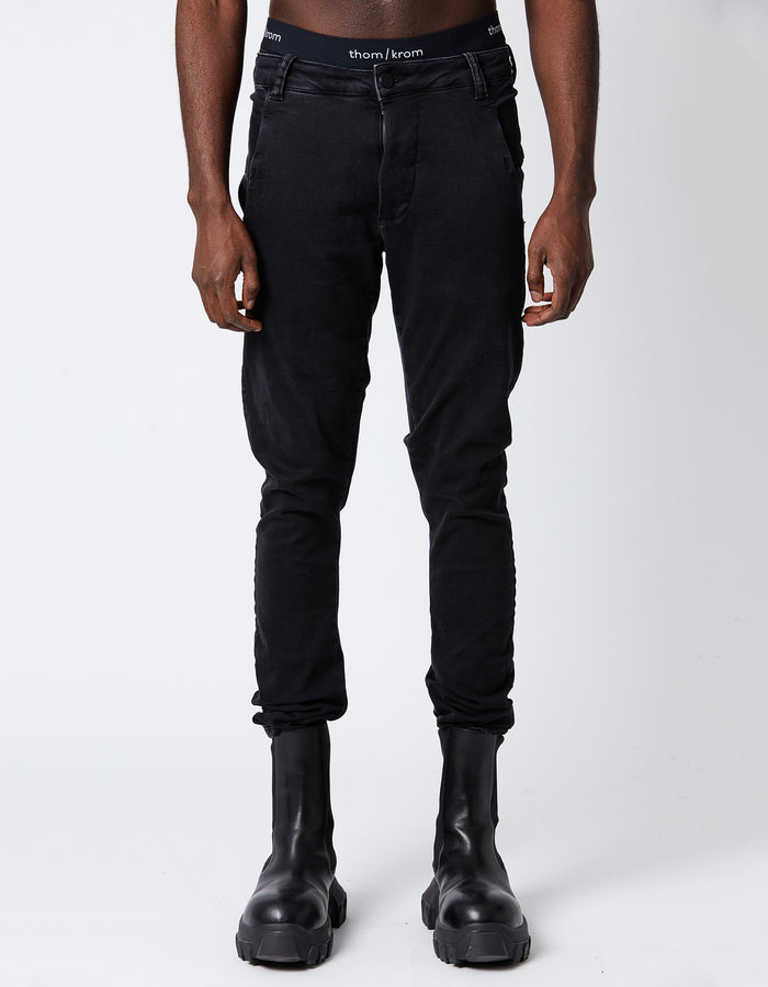 THOM KROM STRETCH SLIM FIT JEAN - DARK GREY