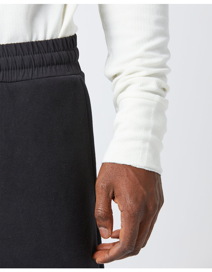 THOM KROM RIBBED MODAL FITTED TURTLENECK - OFF WHITE