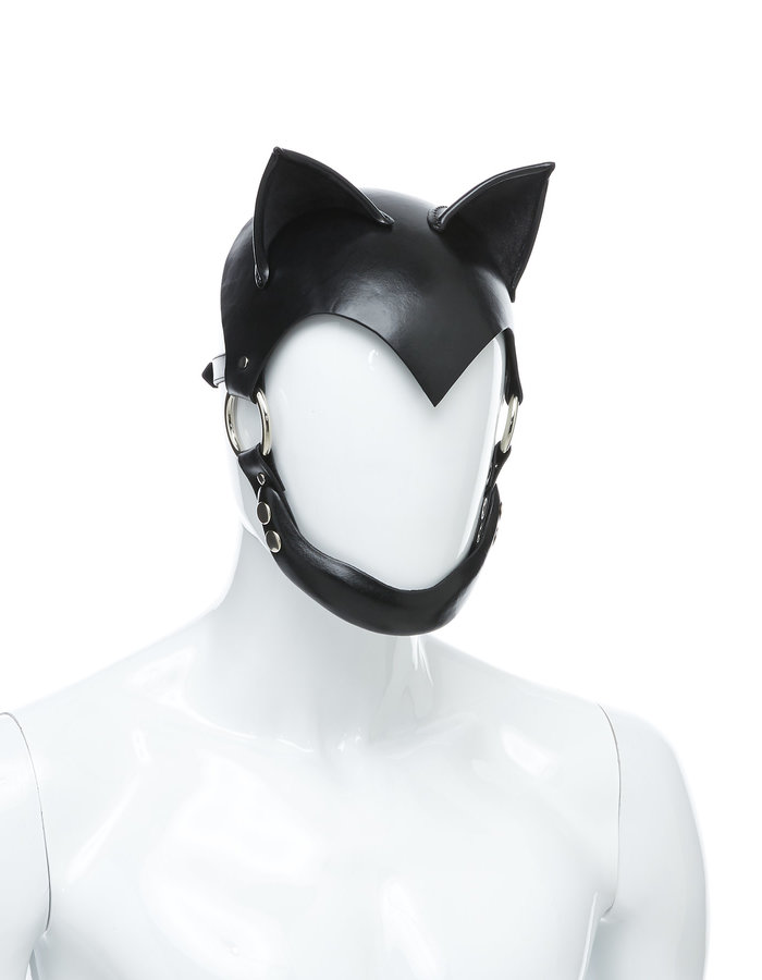 CECILIO LEATHER DESIGNS CAT HELMET