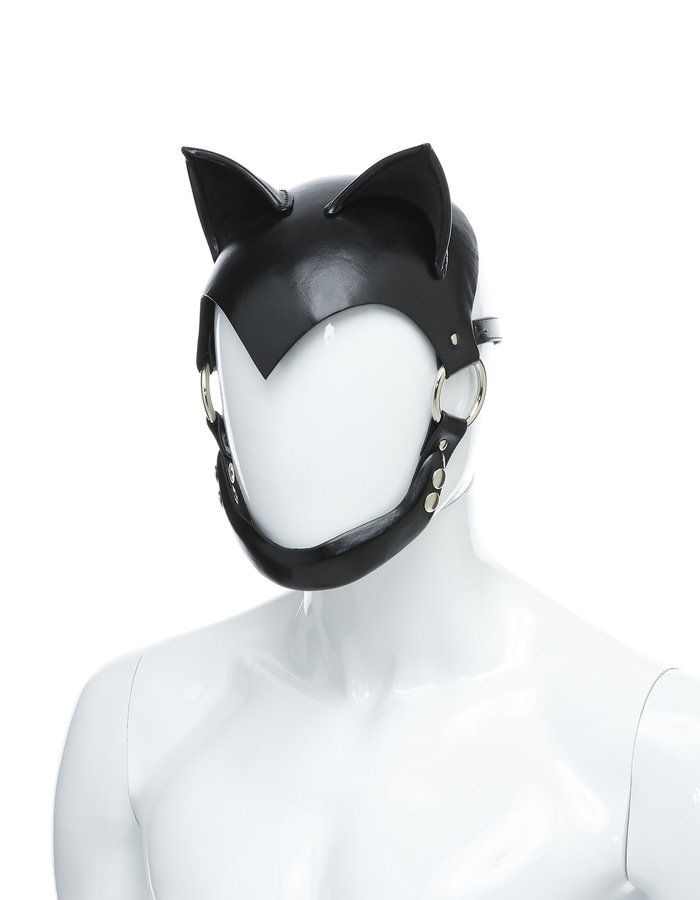 CECILIO LEATHER DESIGNS CAT HELMET