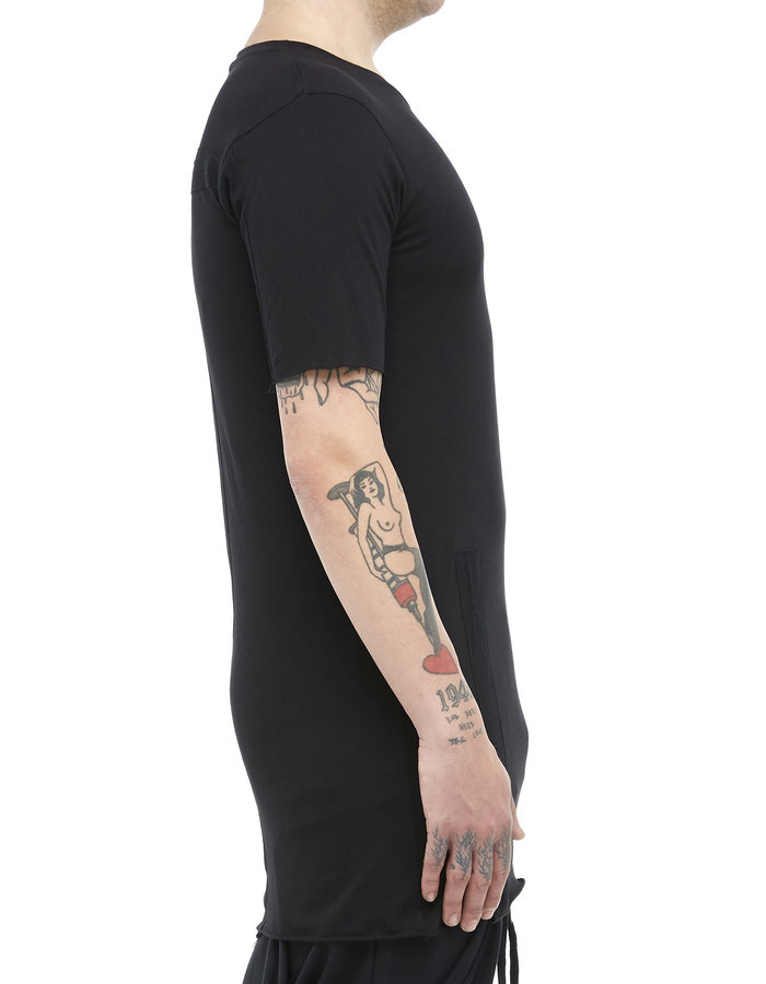 ARMY OF ME CROSS BACK BANDED T-SHIRT 39 - BLACK