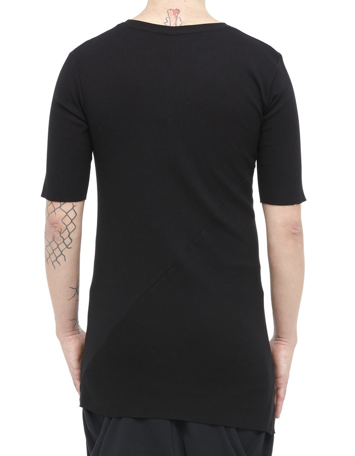 ARMY OF ME RIBBED T-SHIRT 33 - BLACK