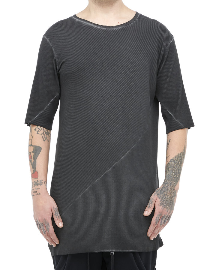 ARMY OF ME RIBBED T-SHIRT 33 - ANTHRACITE