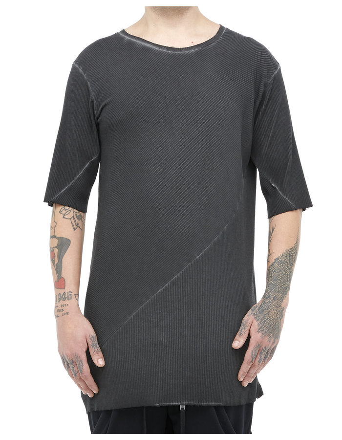 ARMY OF ME RIBBED T-SHIRT 33 - ANTHRACITE