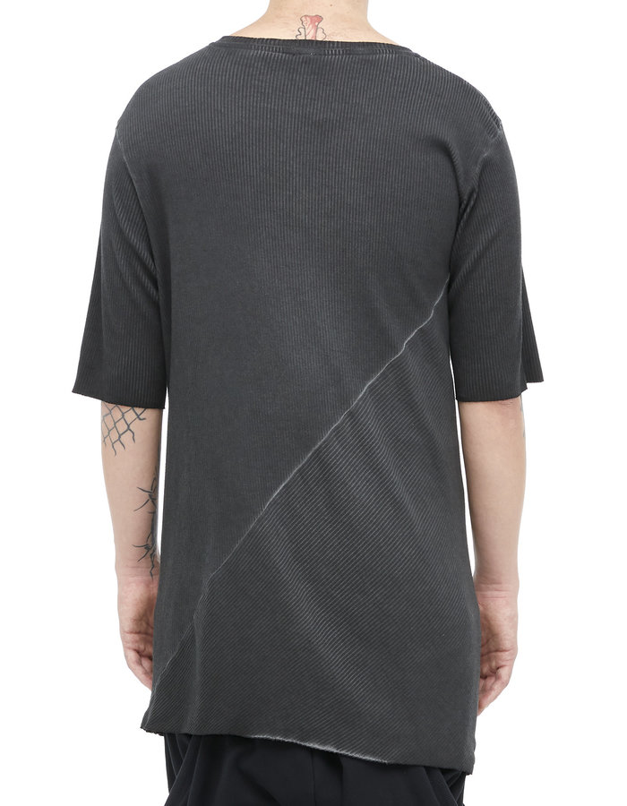 ARMY OF ME RIBBED T-SHIRT 33 - ANTHRACITE