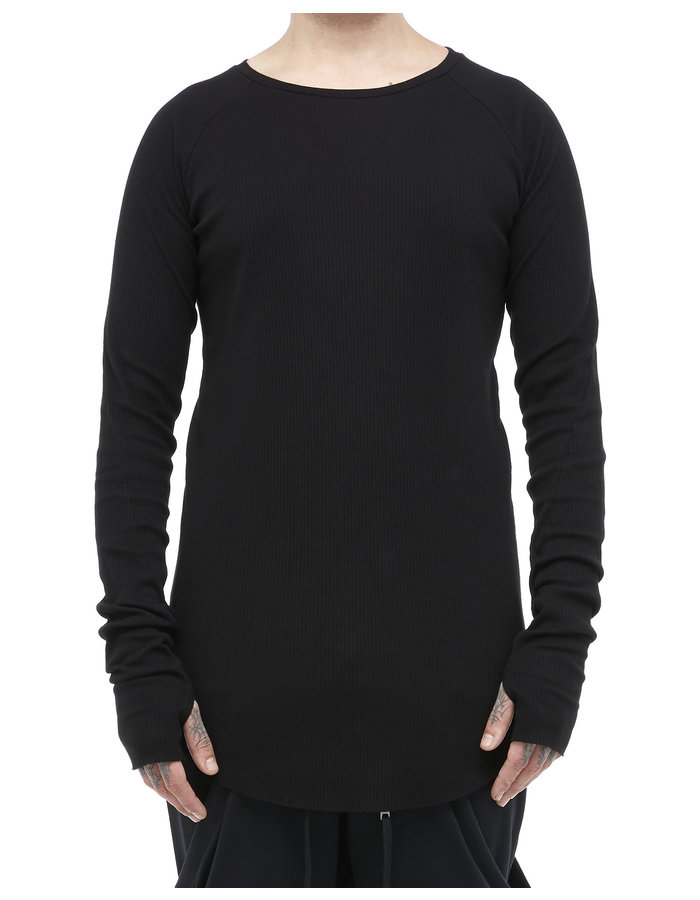 ARMY OF ME RIBBED LONG SLEEVED JERSEY 32 - BLACK