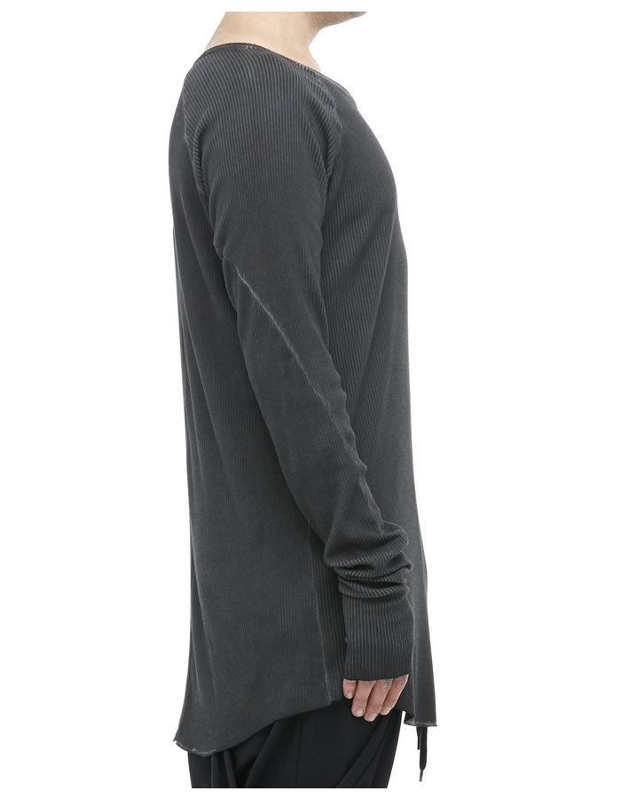 ARMY OF ME RIBBED LONG SLEEVED JERSEY 32 - ANTHRACITE