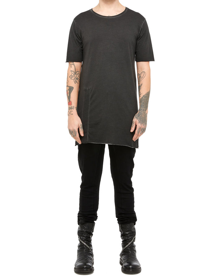 ARMY OF ME CROSS BACK BANDED T-SHIRT 39 - ANTHRACITE