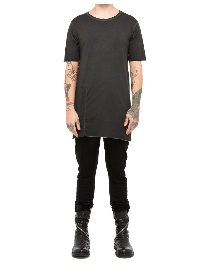 ARMY OF ME CROSS BACK BANDED T-SHIRT 39 - ANTHRACITE