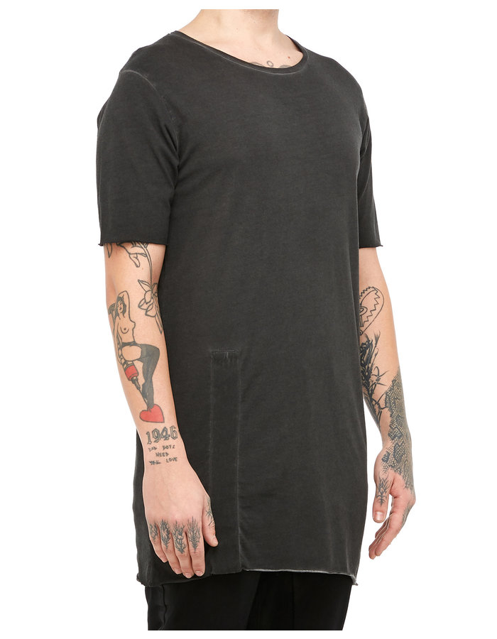 ARMY OF ME CROSS BACK BANDED T-SHIRT 39 - ANTHRACITE