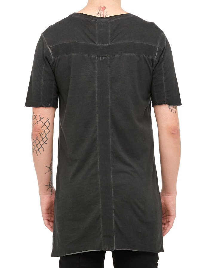 ARMY OF ME CROSS BACK BANDED T-SHIRT 39 - ANTHRACITE