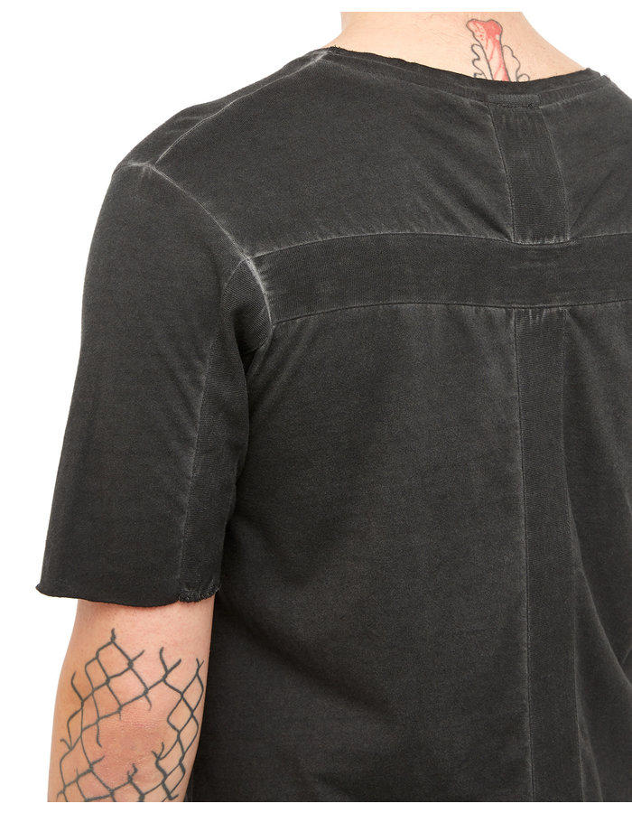 ARMY OF ME CROSS BACK BANDED T-SHIRT 39 - ANTHRACITE