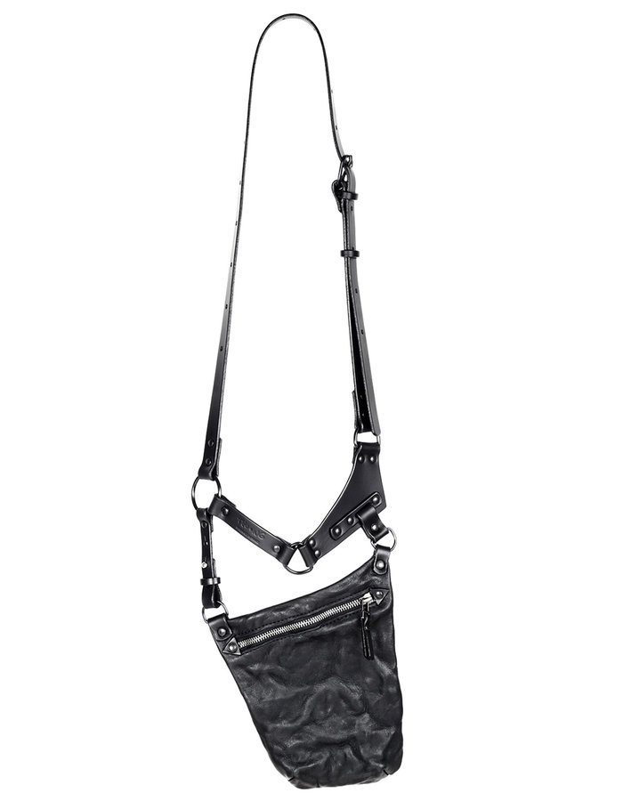 TEO + NG RIE LEATHER MULTI-WAY HARNESS POUCH