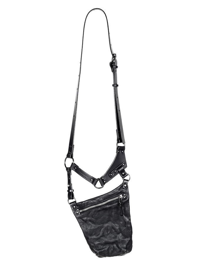 TEO + NG RIE LEATHER MULTI-WAY HARNESS POUCH