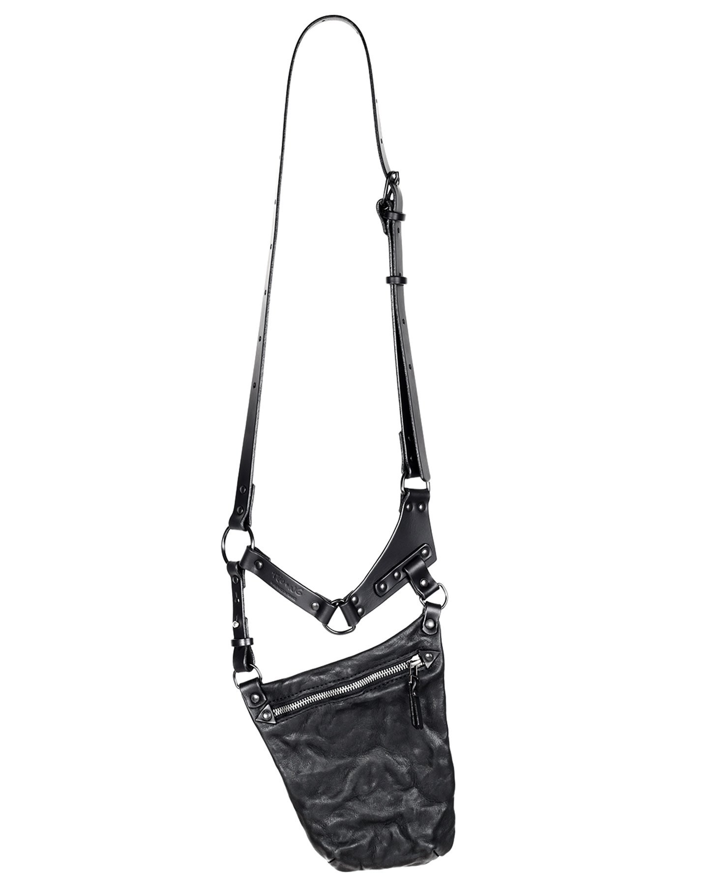 RIE LEATHER MULTI-WAY HARNESS POUCH