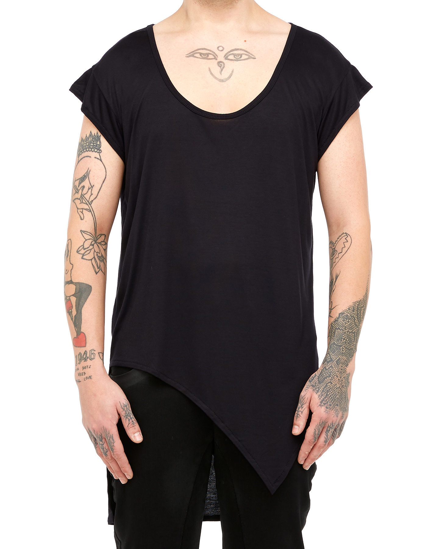 Asymmetrical T-shirt