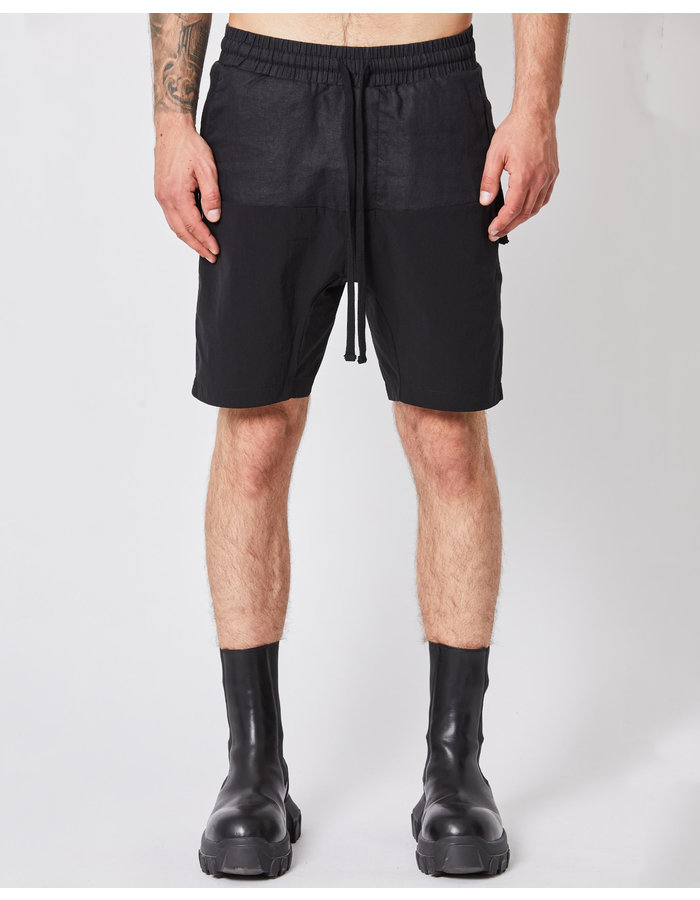 Black Nylon Shorts