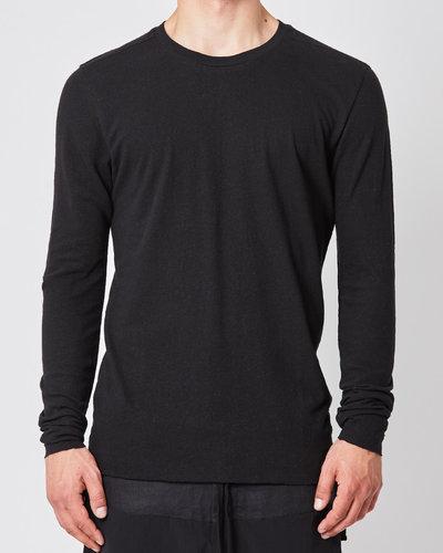 Tシャツ・カットソー Thom Krom Long sleeve t-shirt thom-krom-linen-cotton-fitted-