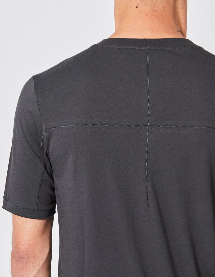 THOM KROM COTTON & MODAL FITTED T-SHIRT - GRAPHITE