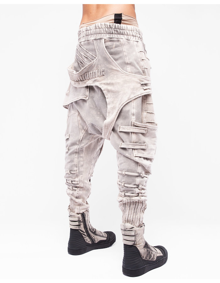 DEMOBAZA TROUSERS DUSTY ARMOUR