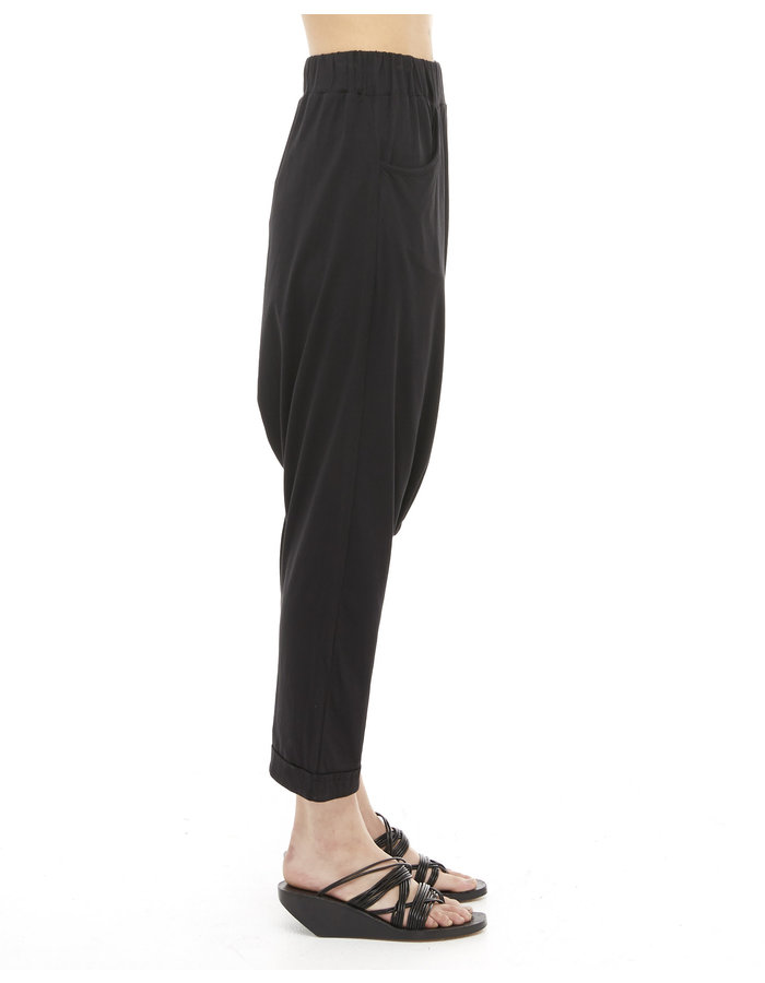 STUDIO B3 COTTON & MODAL DROP CROTCH PANT