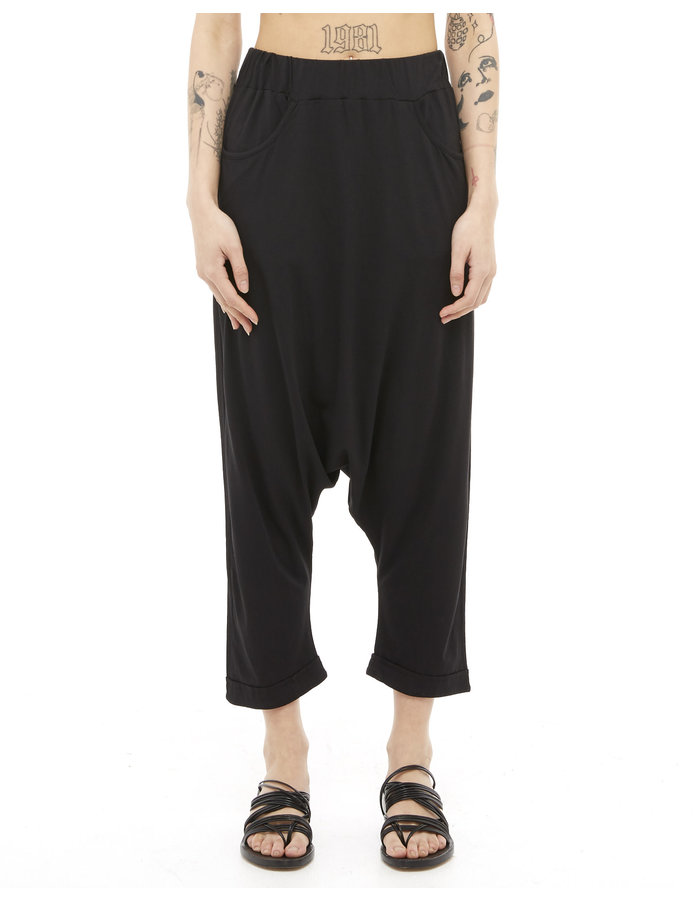 STUDIO B3 COTTON & MODAL DROP CROTCH PANT