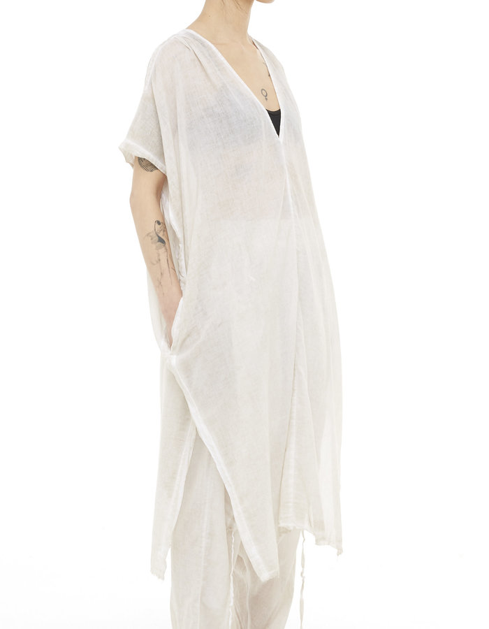 STUDIO B3 COTTON GAUZE KAFTAN - SAND