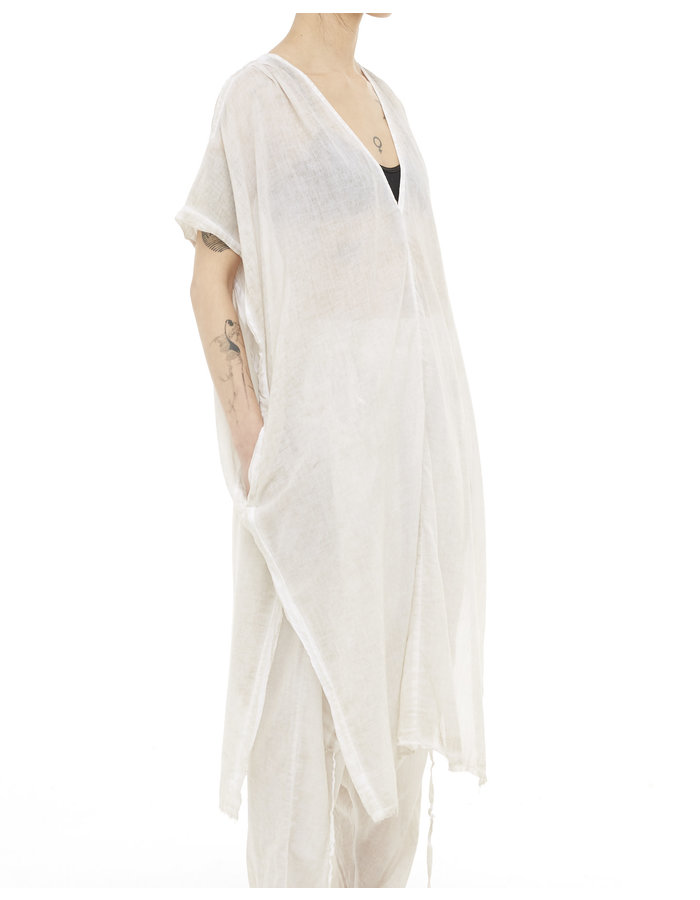 STUDIO B3 COTTON GAUZE KAFTAN - SAND