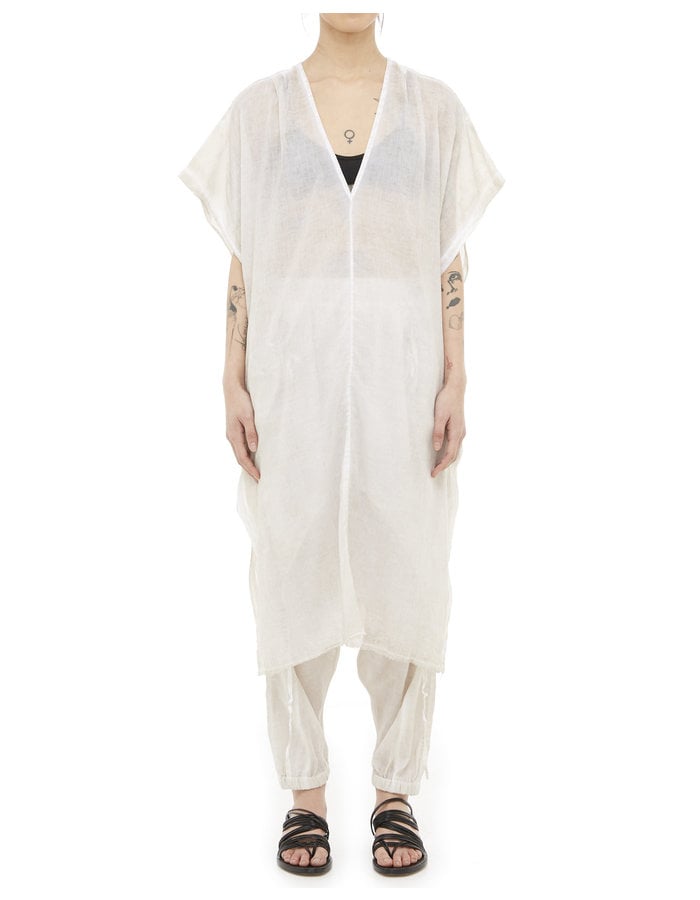 STUDIO B3 COTTON GAUZE KAFTAN - SAND