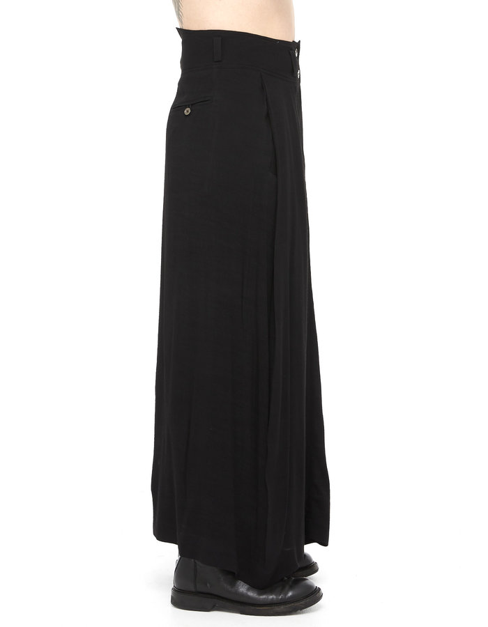 SANDRINE PHILIPPE LONG PLEAT SKIRT