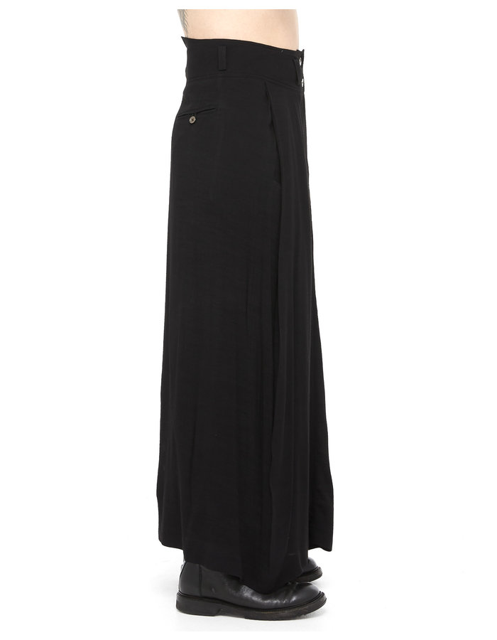 SANDRINE PHILIPPE LONG PLEAT SKIRT