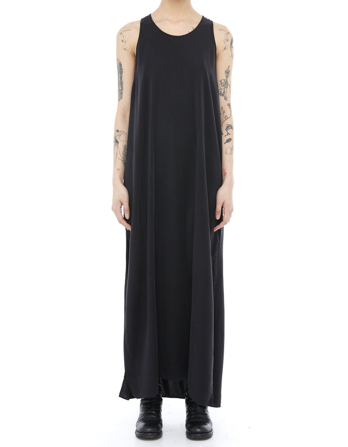 TOTUM PROJECT STRETCH SILK LONG RACER DRESS