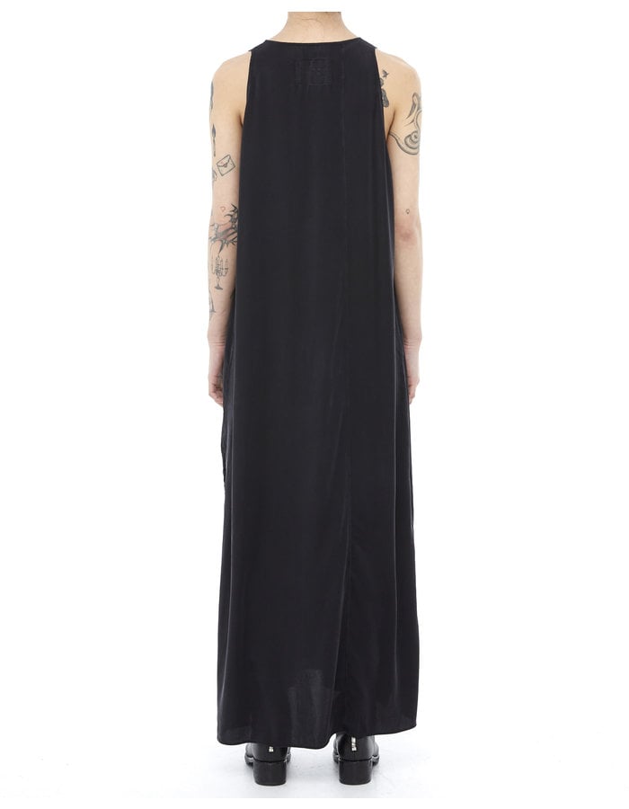 TOTUM PROJECT STRETCH SILK LONG RACER DRESS