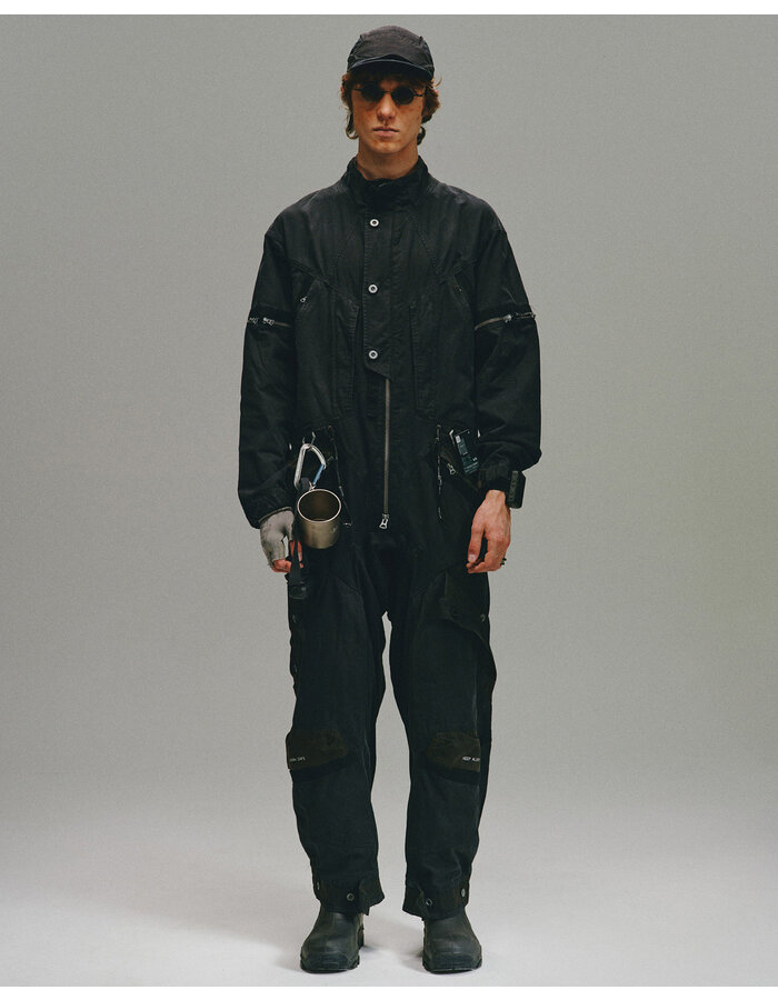 HAMCUS LPU / FIELD TECHNICIAN'S CONVERTIBLE COVERALL - CLOUDY BLACK