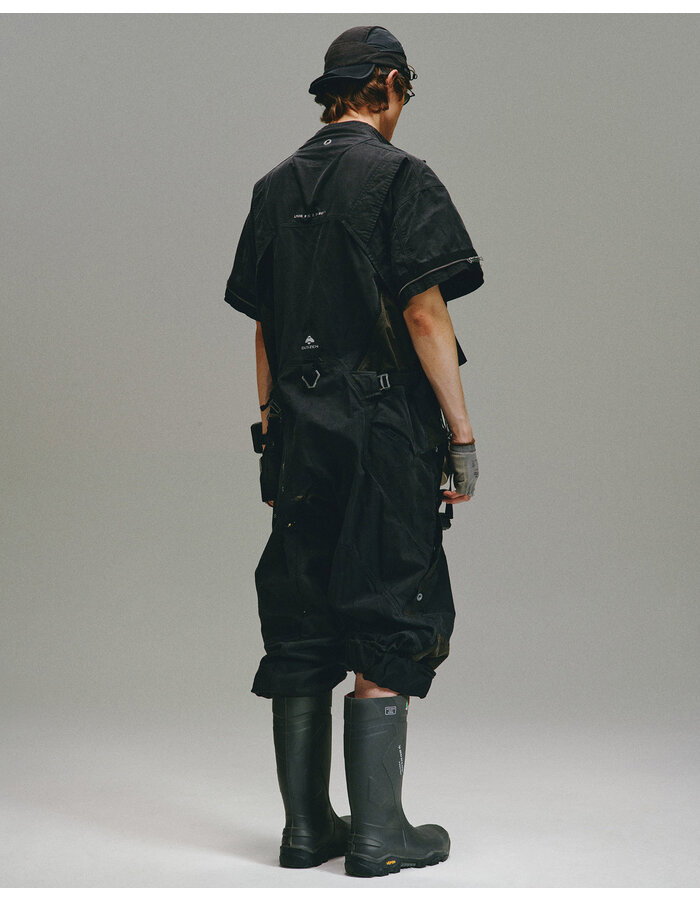 HAMCUS LPU / FIELD TECHNICIAN'S CONVERTIBLE COVERALL - CLOUDY BLACK