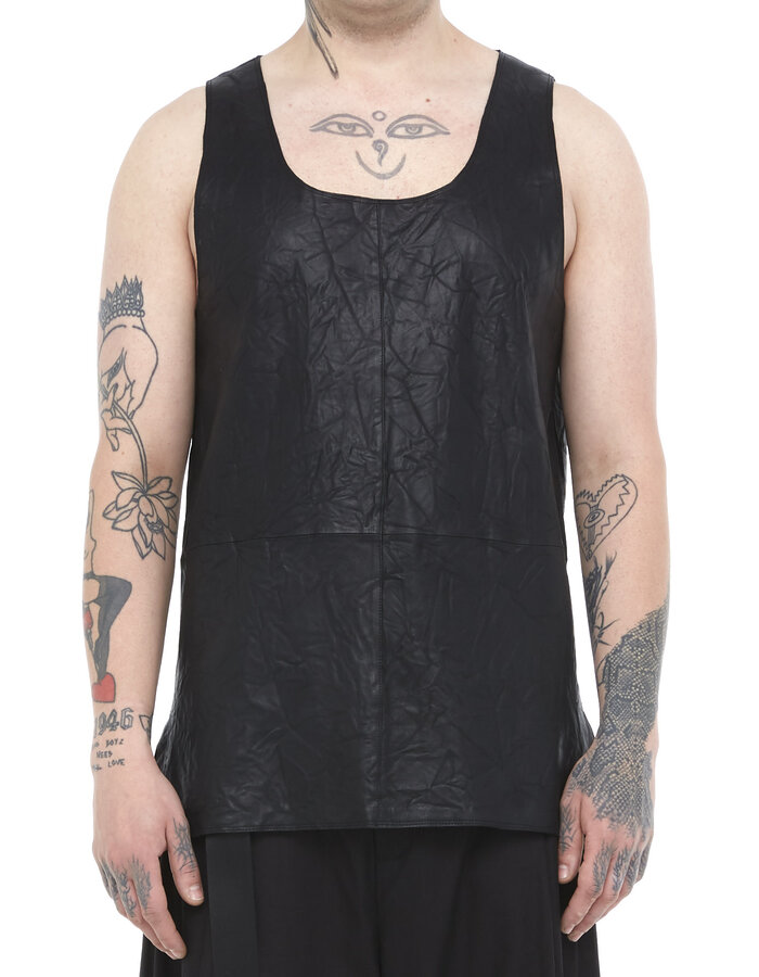 DAVIDS ROAD DR LEATHER TANK TOP