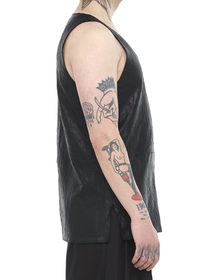 DAVIDS ROAD DR LEATHER TANK TOP