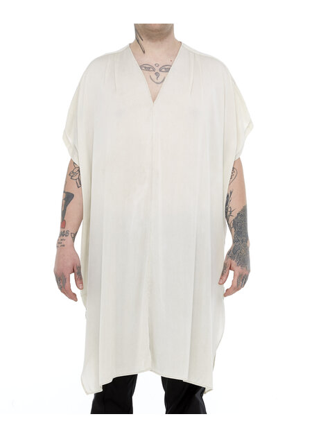 TOTUM PROJECT SHORT STRETCH SILK KAFTAN - SAND